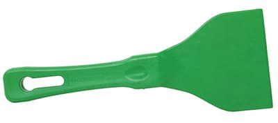 Hand Scraper, Plastic, Color-Coded, Metal Detectable