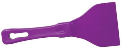 Hand Scraper, Plastic, Color-Coded, Metal Detectable