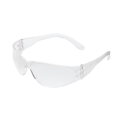 MCR Safety Checklite® CL1 Series Safety Glasses, UV-AF® Anti-fog Coating, Clear Frame with Clear Lens, 1/Pair