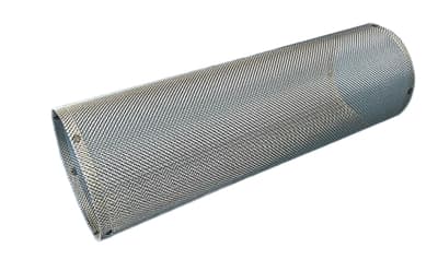 3" x 36" Overscreen, 316 Stainless Steel, 20 Mesh, 864 Micron, AF S2-1-1/2-44P-316L , 1 Each