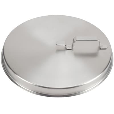 Vollrath 59202 Stainless Steel Hook-On Cover for 20-qt Stainless Steel Ice Cream Pail