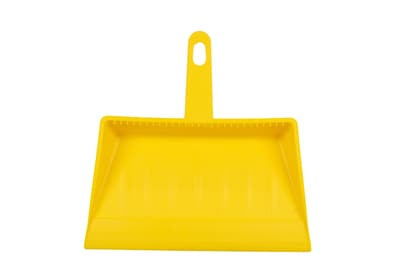 Handheld Dustpan, Color-Coded, Plastic, 12"W, 1 Each
