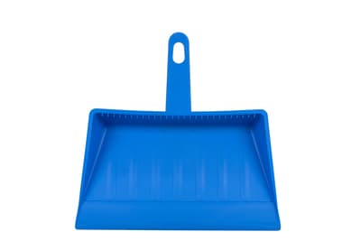 Handheld Dustpan, Color-Coded, Plastic, 12"W, 1 Each