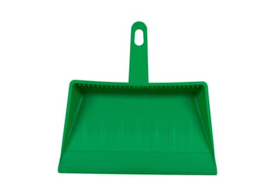 Handheld Dustpan, Color-Coded, Plastic, 12"W, 1 Each