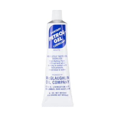 Petro-Gel® Lubricant, NSF H-1 Rated for Incidental Food Contact, FDA Approved, 4-oz Tube, 12/Box
