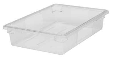 Rubbermaid® Food Storage Box, Clear, Polycarbonate, 26" x 18"