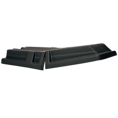 Rubbermaid® 1307 Domed Lid for 1-1/2 cu. yd. Trash Cart, Hinged, Rotomolded, Black