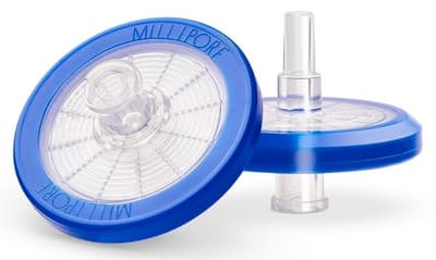 MilliporeSigma Millex™ Syringe Filter Units, Cellulose, 0.45 µm Pore Size, 33 mm Diameter, Sterile, 1/Pack; 50 Packs/Box