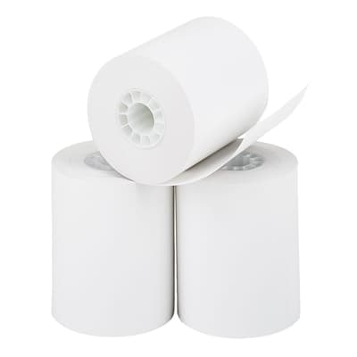 Iconex™ Direct Thermal Printing Paper Roll, 2.25" x 85', White, 3/Pack