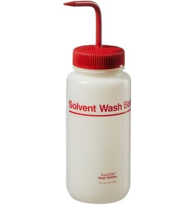 Fluorinated HDPE Solvent Wash Bottle 2421-0500