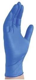 Cerulean Nitrile Disposable Exam Gloves, 4 Mil, Blue, Powder-Free, 100 Each/Box