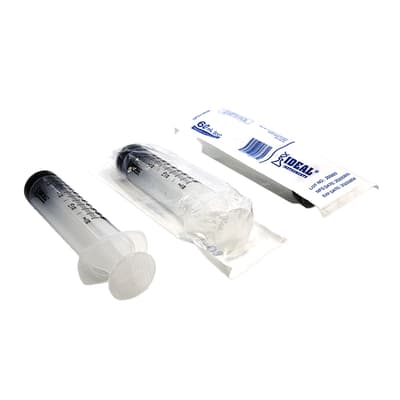 Neogen® Ideal® Luer-Lok™ Vet Syringes without Needle, 60 mL/cc, Sterile, 25/Box