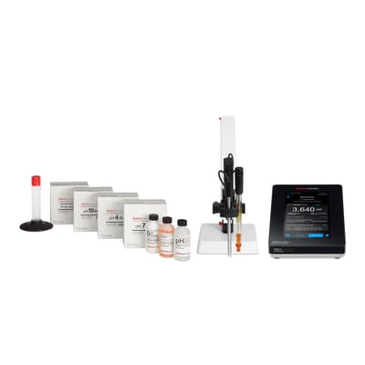 Thermo Scientific™ Orion™ Pro Star PH211 pH/ORP Bench Meter with Stand and Difficult Sample Kit
