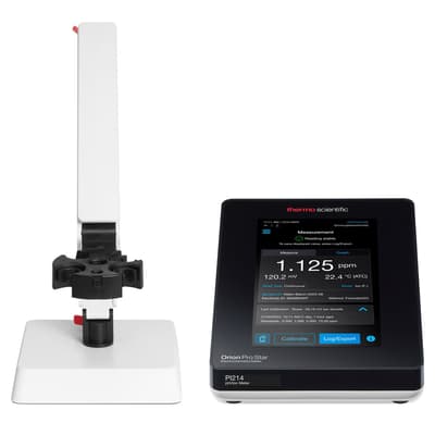Thermo Scientific™ Orion™ Pro Star PI214 pH/ion Bench Meter with Stand