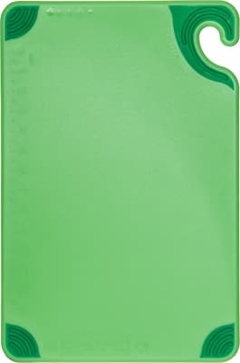 Saf-T-Grip® Cutting Boards with Carrying Hook and Anti-slip Grip Corners, Color-Coded, 1 Each
