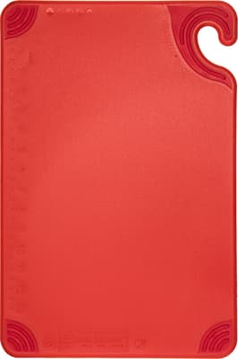 Saf-T-Grip® Cutting Boards with Carrying Hook and Anti-slip Grip Corners, Color-Coded, 1 Each
