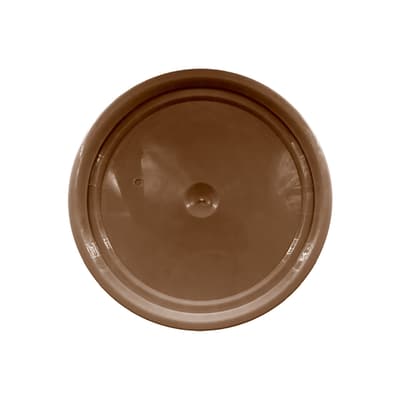 Lid for 5-Gallon Plastic Pail, Tear Strip Tab and Gasket, Color-Coded, HDPE, 1 Each