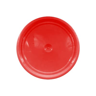 Lid for 5-Gallon Plastic Pail, Tear Strip Tab and Gasket, Color-Coded, HDPE, 1 Each