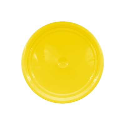 Lid for 5-Gallon Plastic Pail, Tear Strip Tab and Gasket, Color-Coded, HDPE, 1 Each
