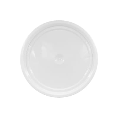 Lid for 5-Gallon Plastic Pail, Tear Strip Tab and Gasket, Color-Coded, HDPE, 1 Each
