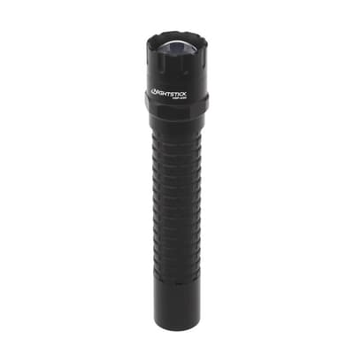 NIGHTSTICK® Adjustable Beam Handheld Flashlight with Holster, Aluminum, Black, 1" Dia x 5.8"L, 1 Each