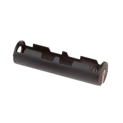 NIGHTSTICK® CR123 Battery Carrier, 0.8" Dia x 2.8"L, Black, 1 Each