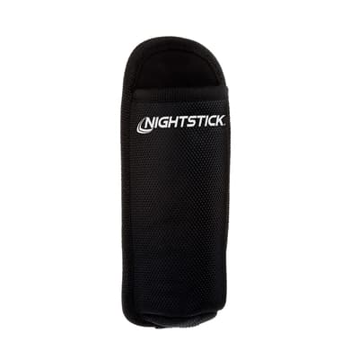 NIGHTSTICK® Flashlight Holster, Cordura, Black, 6.6"L x 2.7"W x 1.6"D, 1 Each