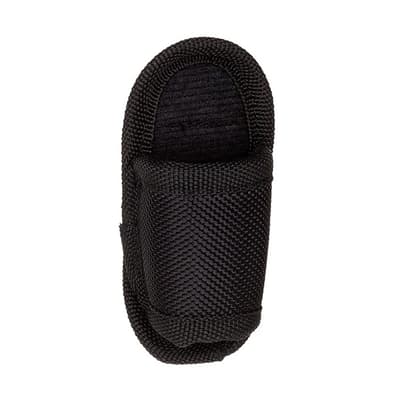 NIGHTSTICK® Flashlight Holster, Cordura, Black, 4"L x 1.8"W x 1.6"D, 1 Each