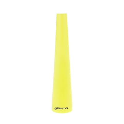 NIGHTSTICK® Safety Cone for Flashlight, Yellow, 6.4"L, 1 Each