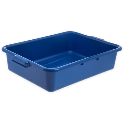 Comfort Curve™ Tote Boxes, Color-Coded, 5.5-Gal, 15"L x 20"W x 5"H