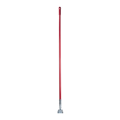 Sparta® Clip-On Dust Mop Handle, Fiberglass, 60"L, Color-Coded, 1 Each