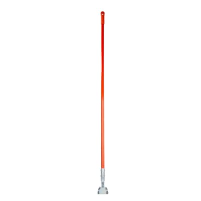 Sparta® Clip-On Dust Mop Handle, Fiberglass, 60"L, Color-Coded, 1 Each
