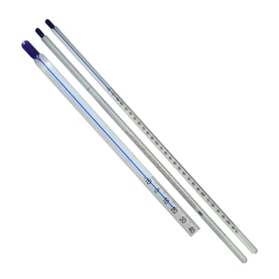 Thermco® Products Accu-Safe Non-Toxic Thermometer, 14°-122°F (-10°-50°C)