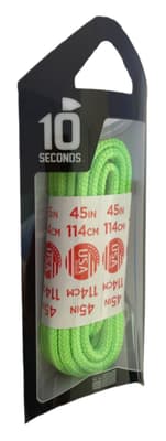 10 Seconds® 54" Athletic Shoelaces, Color-Coded, Round