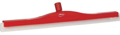 Vikan® Swivel Neck Foam Blade Squeegee, Color-Coded, 24"W, Foam Blade, 1 Each