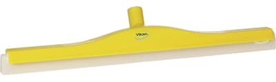 Vikan® Swivel Neck Foam Blade Squeegee, Color-Coded, 24"W, Foam Blade, 1 Each