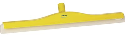 Vikan® Swivel Neck Foam Blade Squeegee, Color-Coded, 24"W, Foam Blade, 1 Each