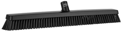 Vikan® Heavy-Duty Push Broom Head, Color-Coded, 3.1"W, 24.4" OAL, 2.4" Trim, 1 Each