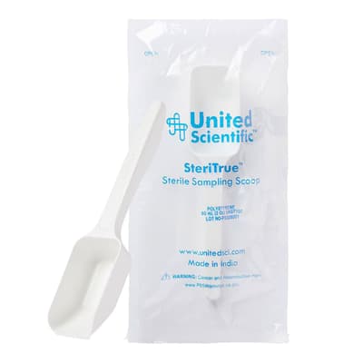 United Scientific™ SteriTrue™ PS Sampling Scoops