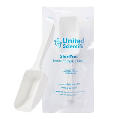 United Scientific™ SteriTrue™ PS Sampling Scoops