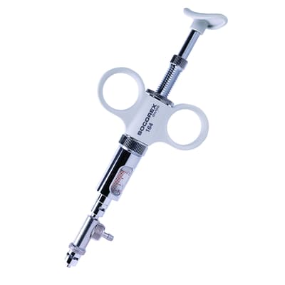 SOCOREX® DOSYS™ Premium Syringes, 0.3 to 2 mL, 164/174 Two Ring Handle, 1 Each