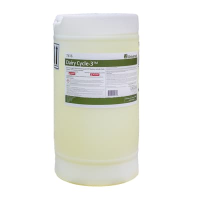 Dairy Cycle 3™ Chlorinated Bulk Tank and Pipeline Detergent, Liquid, Non-Foaming