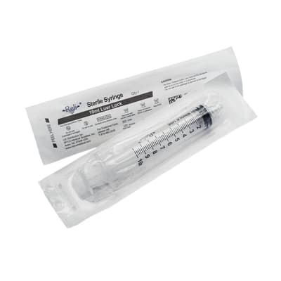RELI® Conventional 10 mL Luer Lock Sterile Syringe