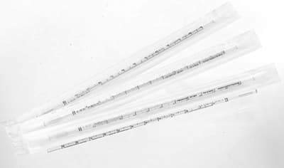 Individually Wrapped Plastic Disposable Serological Pipets-Open Tip