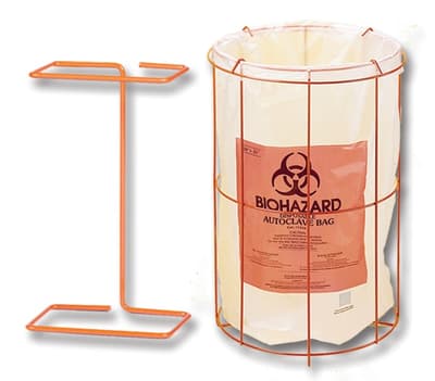 Holder for Biohazard Disposal Bags