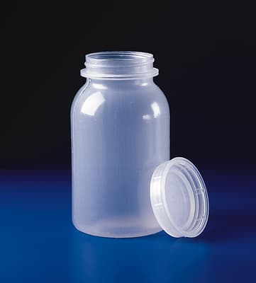 Nalgene® Laboratory Wide-Mouth Round Sample Bottles