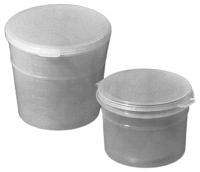 Capitol Vial Sample Cups with Hinged Cap