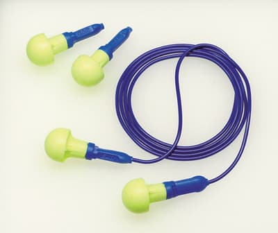 3M™ E-A-R™ Push-Ins™ Disposable Earplugs, Foam, Corded, 28 NRR, 100 Pair/Box