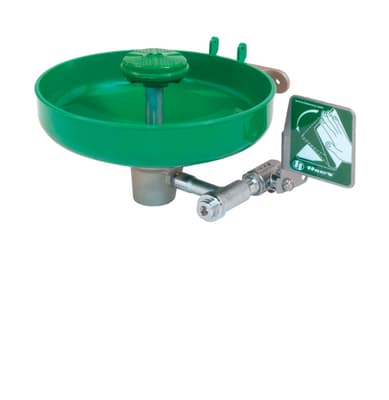 Haws® Wall-Mounted Eyewash Station with Stainless Steel Bowl