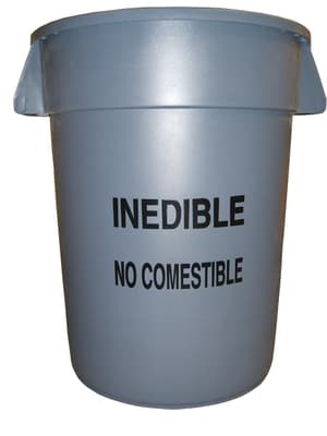 341044USD04 BRONCO CONTAINER 44GAL YELLOW